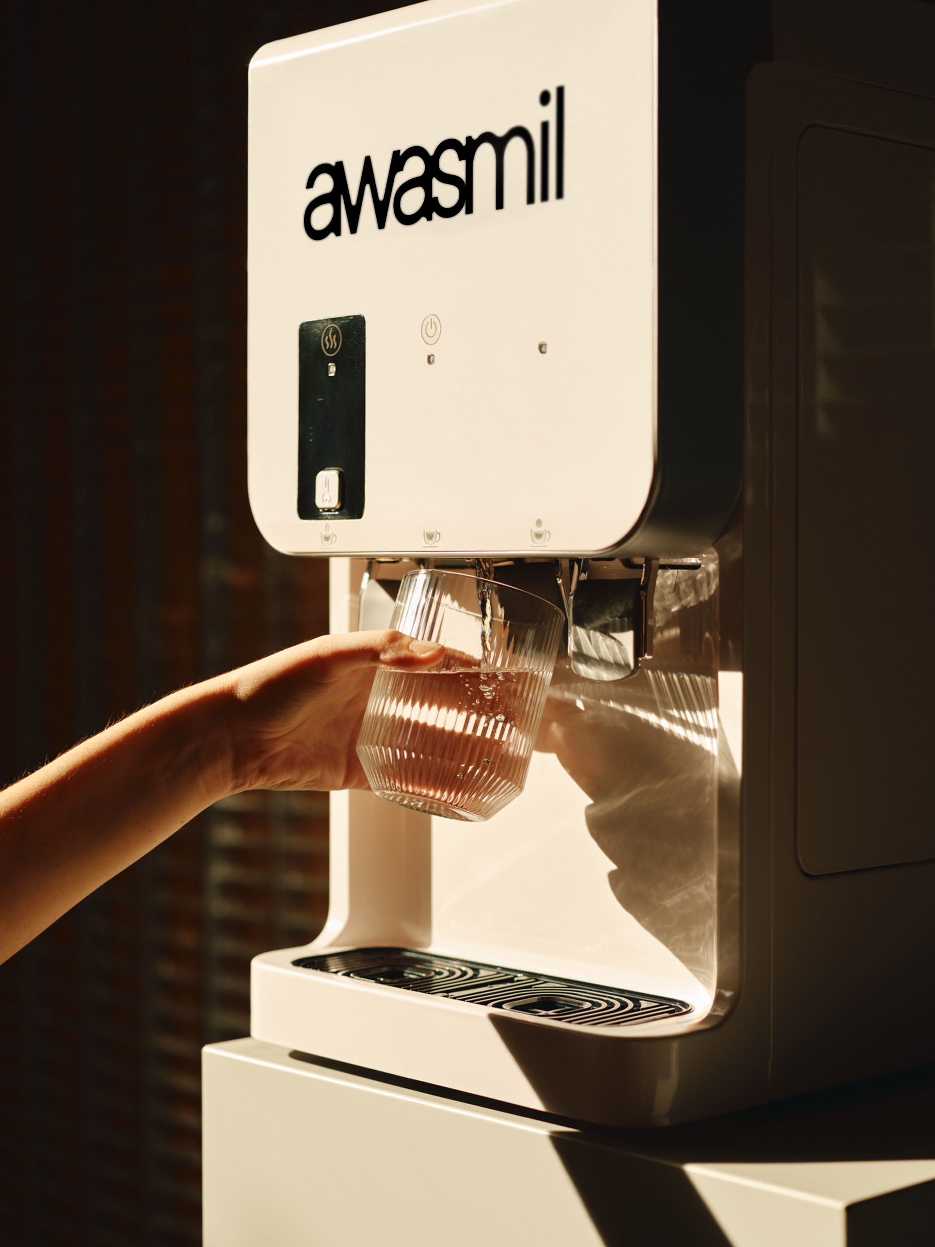 Fuente Awasmil Sobremesa para oficina con agua osmotizada